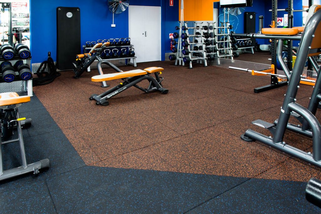rubber tiles, gym fitness floor